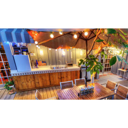 A large image of the Westinghouse 4511400 Outside Patio View