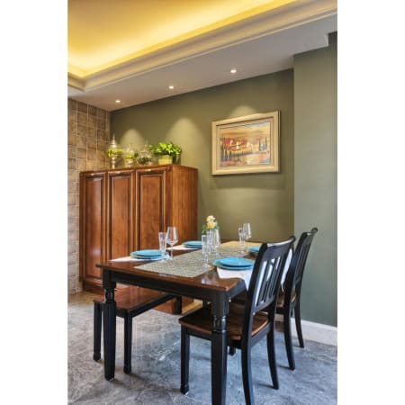 A large image of the Westinghouse 4515400 Dining Room View