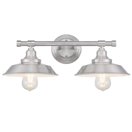 A large image of the Westinghouse 6110300 Brushed Nickel