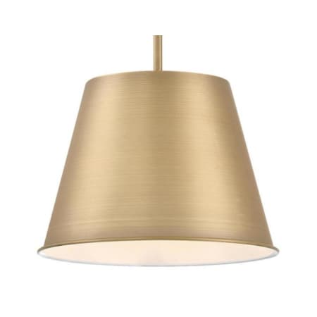 A large image of the Westinghouse 6111500 Brushed Brass