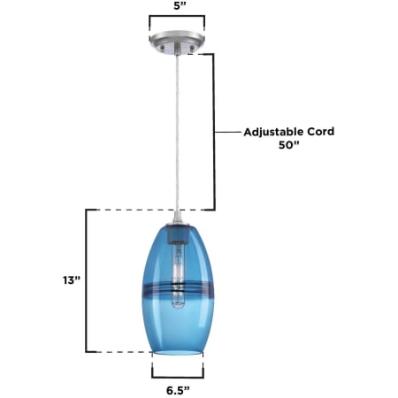 A large image of the Westinghouse 6118700 Alternate Image