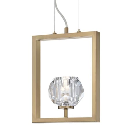 A large image of the Westinghouse 6130900 Brushed Brass