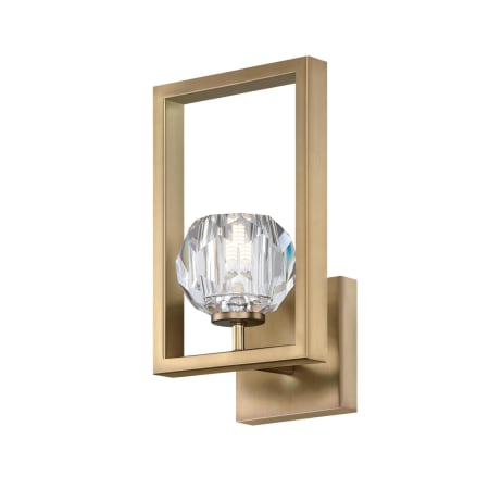 A large image of the Westinghouse 6131000 Brushed Brass