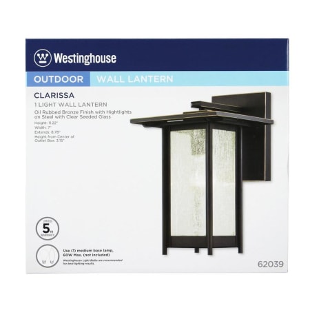 A large image of the Westinghouse 6203800 Packaging Display