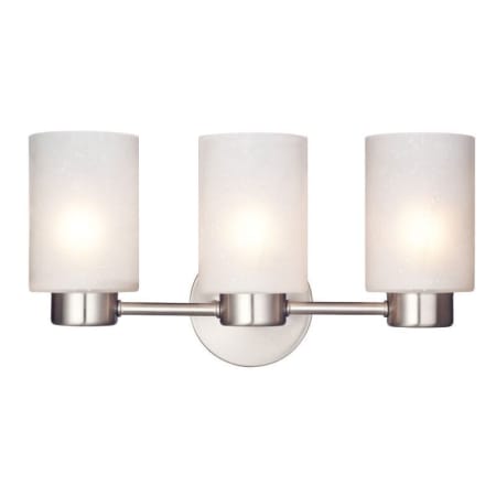 A large image of the Westinghouse 6227900 Brushed Nickel