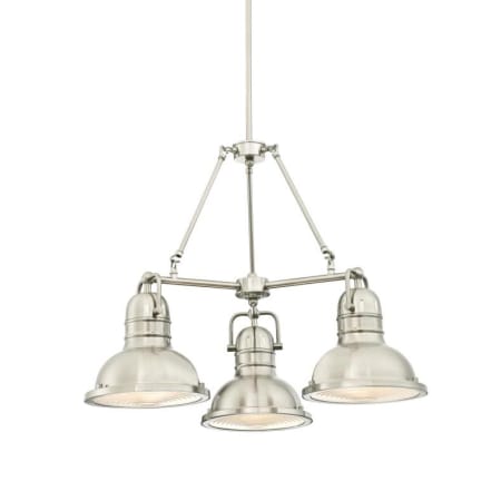 A large image of the Westinghouse 6333900 Brushed Nickel