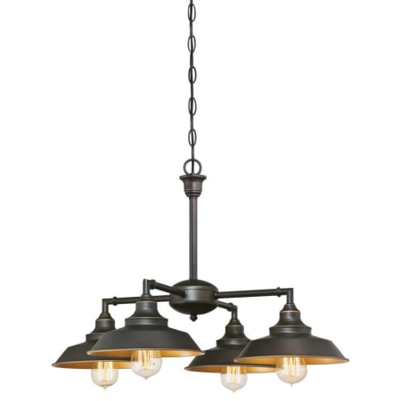A large image of the Westinghouse 6345000 Oil Rubbed Bronze