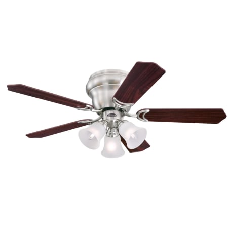 A large image of the Westinghouse 7231300 Brushed Nickel