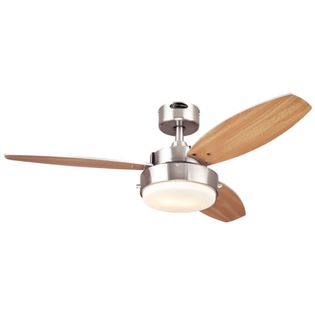 A large image of the Westinghouse 7247300 Brushed Nickel