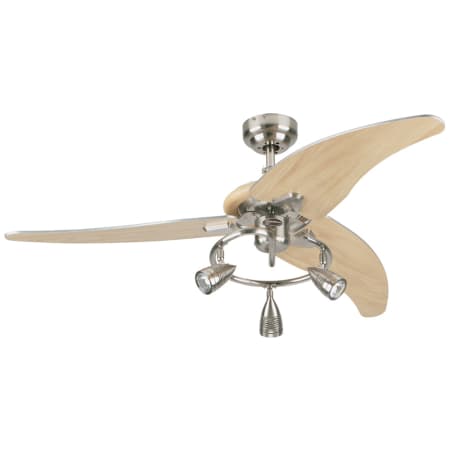 A large image of the Westinghouse 7850500 Brushed Nickel