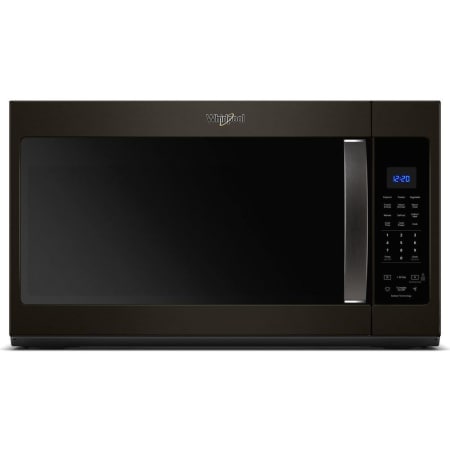 A large image of the Whirlpool WMH32519H Black Stainless Steel