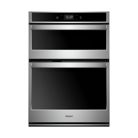 A large image of the Whirlpool WOC75EC0H Black on Stainless