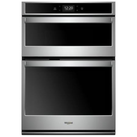 A large image of the Whirlpool WOC75EC7H Stainless Steel