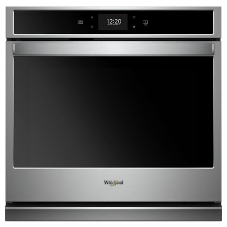 A large image of the Whirlpool WOS72EC7H Black on Stainless