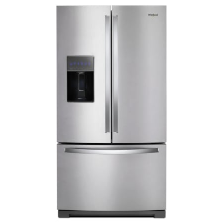A large image of the Whirlpool WRF767SDH Fingerprint Resistant Stainless Steel