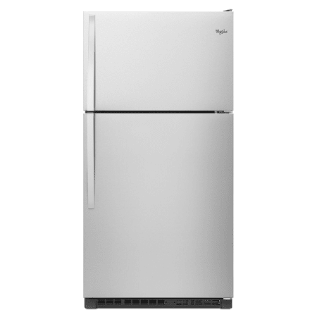 A large image of the Whirlpool WRT311FZD Monochromatic Stainless Steel