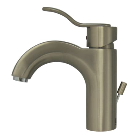 A large image of the Whitehaus 3-04040 Brushed Nickel
