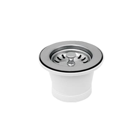 A large image of the Whitehaus NRNW2 Stainless Steel