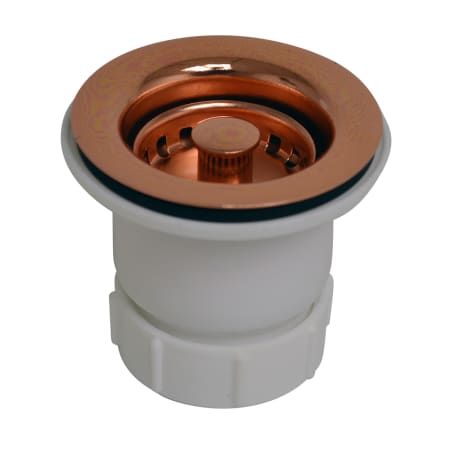 A large image of the Whitehaus WC2BASK Polished Copper