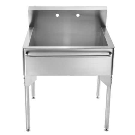 A large image of the Whitehaus WH302510 Brushed Stainless Steel