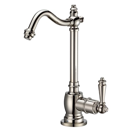A large image of the Whitehaus WHFH-C1006 Polished Nickel