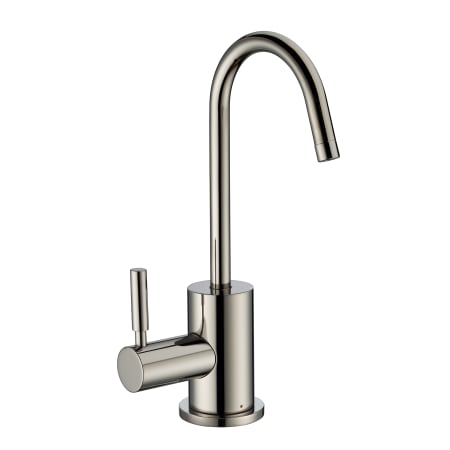 A large image of the Whitehaus WHFH-H1010 Polished Nickel