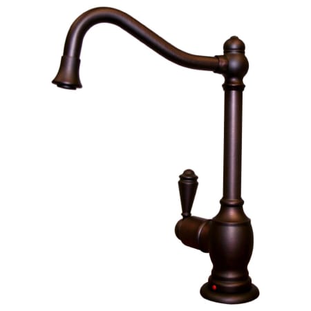 A large image of the Whitehaus WHFH-H3130 Mahogany Bronze