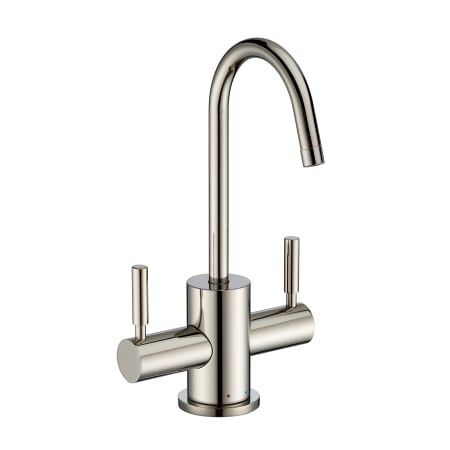A large image of the Whitehaus WHFH-HC1010 Polished Nickel