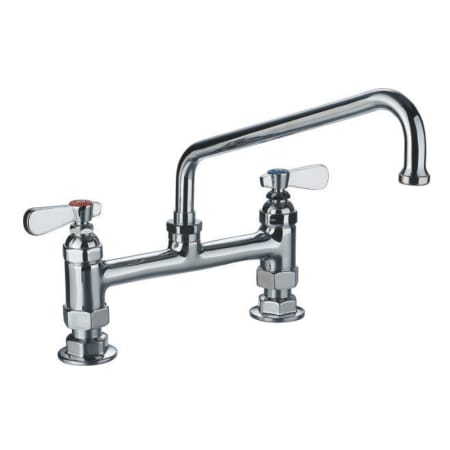 A large image of the Whitehaus WHFS9813-12 Polished Chrome