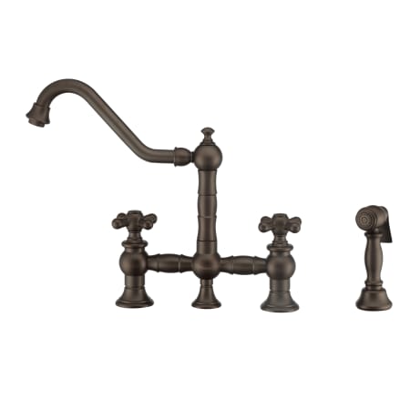 A large image of the Whitehaus WHKBTCR3-9201-NT Oil Rubbed Bronze