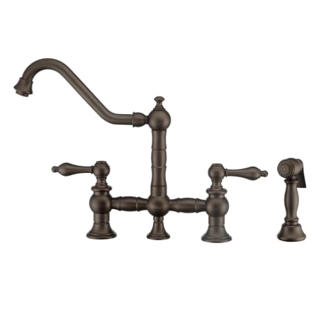 A large image of the Whitehaus WHKBTLV3-9201-NT Oil Rubbed Bronze