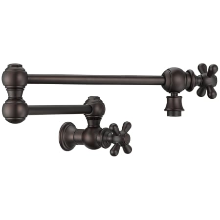 A large image of the Whitehaus WHKPFCR3-9550-NT Oil Rubbed Bronze