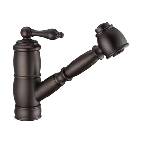 A large image of the Whitehaus WHKPSL3-2222-NT Oil Rubbed Bronze