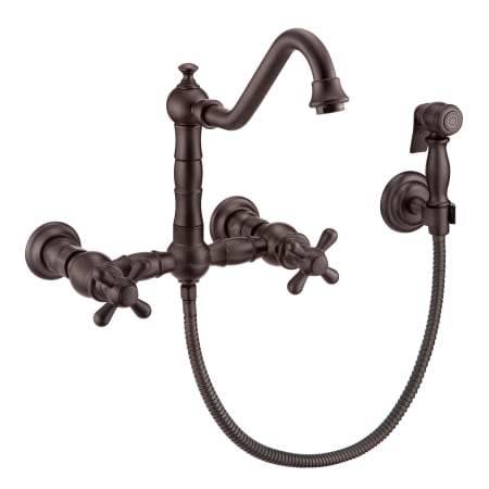 A large image of the Whitehaus WHKWCR3-9402-NT Oil Rubbed Bronze