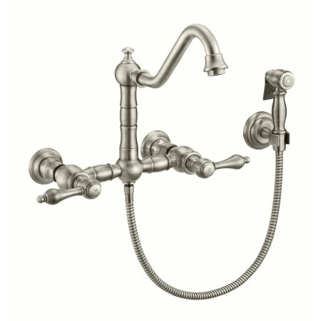 A large image of the Whitehaus WHKWLV3-9402-NT Brushed Nickel