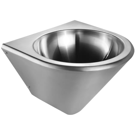 A large image of the Whitehaus WHNCB1515 Brushed Stainless Steel
