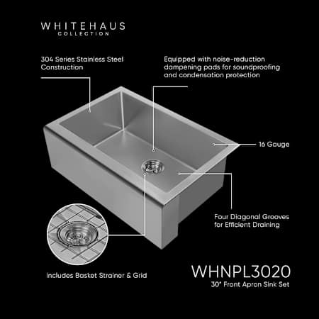 A large image of the Whitehaus WHNPL3020 Alternate Image