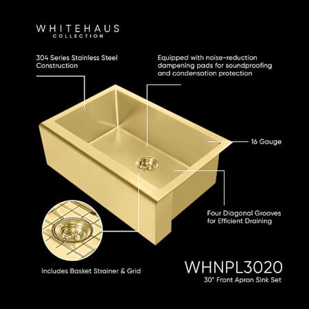 A large image of the Whitehaus WHNPL3020 Alternate Image