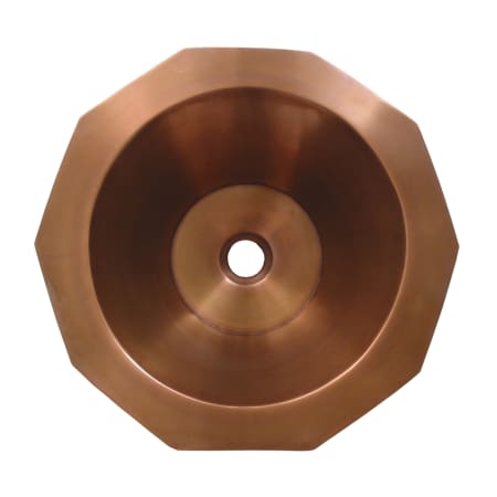 A large image of the Whitehaus WHOCTDWV16 Smooth Copper