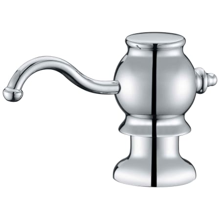 A large image of the Whitehaus WHSD030 Polished Chrome