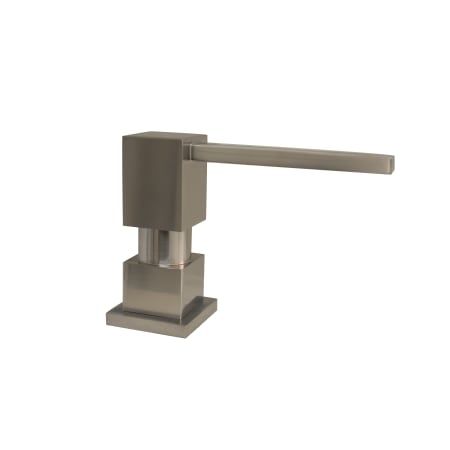 A large image of the Whitehaus WHSQ-SD003 Brushed Nickel