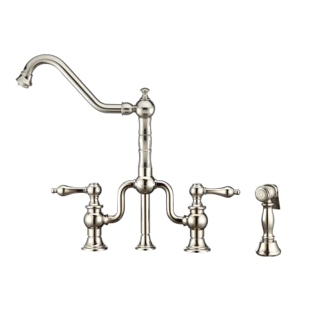 A large image of the Whitehaus WHTTSLV3-9771-NT Polished Nickel
