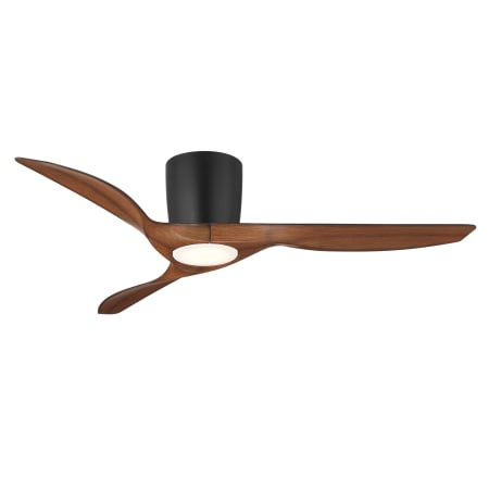 A large image of the Wind River WR2118 Matte Black / Walnut