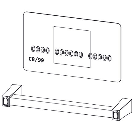 A large image of the Wisdom Stone 412196 Wisdom Stone-412196-Compared to a credit card