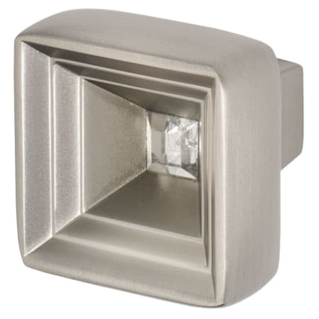 A large image of the Wisdom Stone 4221 Satin Nickel / Clear