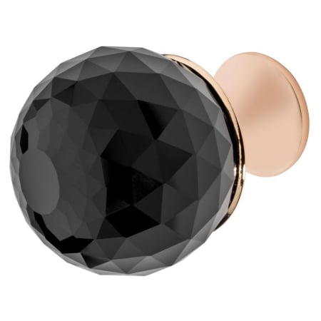 A large image of the Wisdom Stone 4228 Rose Gold / Black