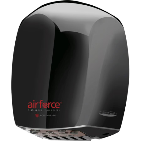 A large image of the World Dryer J-16.A3 Black