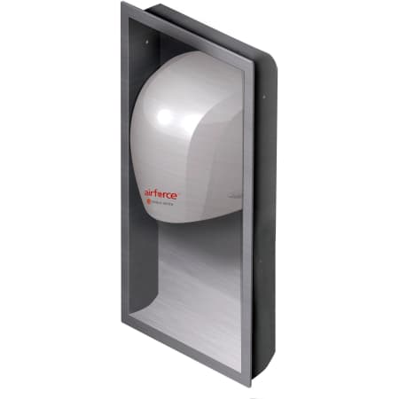 A large image of the World Dryer KJR-973K-1 Brushed Stainless Steel