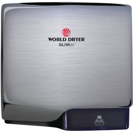 A large image of the World Dryer L-97.A Brushed Chrome