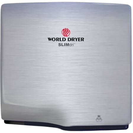 A large image of the World Dryer L-97.A Brushed Stainless Steel